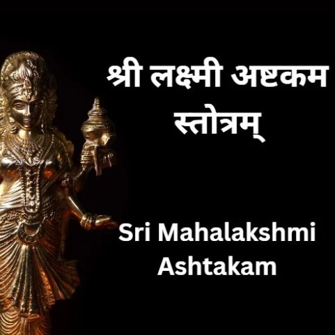Goddess Lakshmi Idol for Ashtakam Stotram
